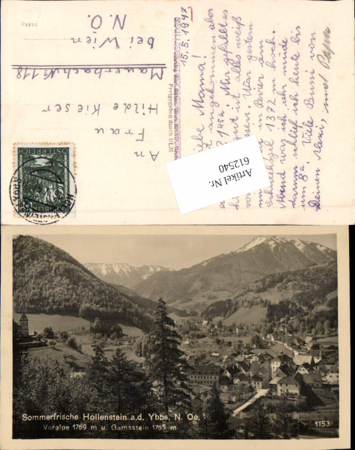 612540,Hollenstein an der Ybbs Gamsstein