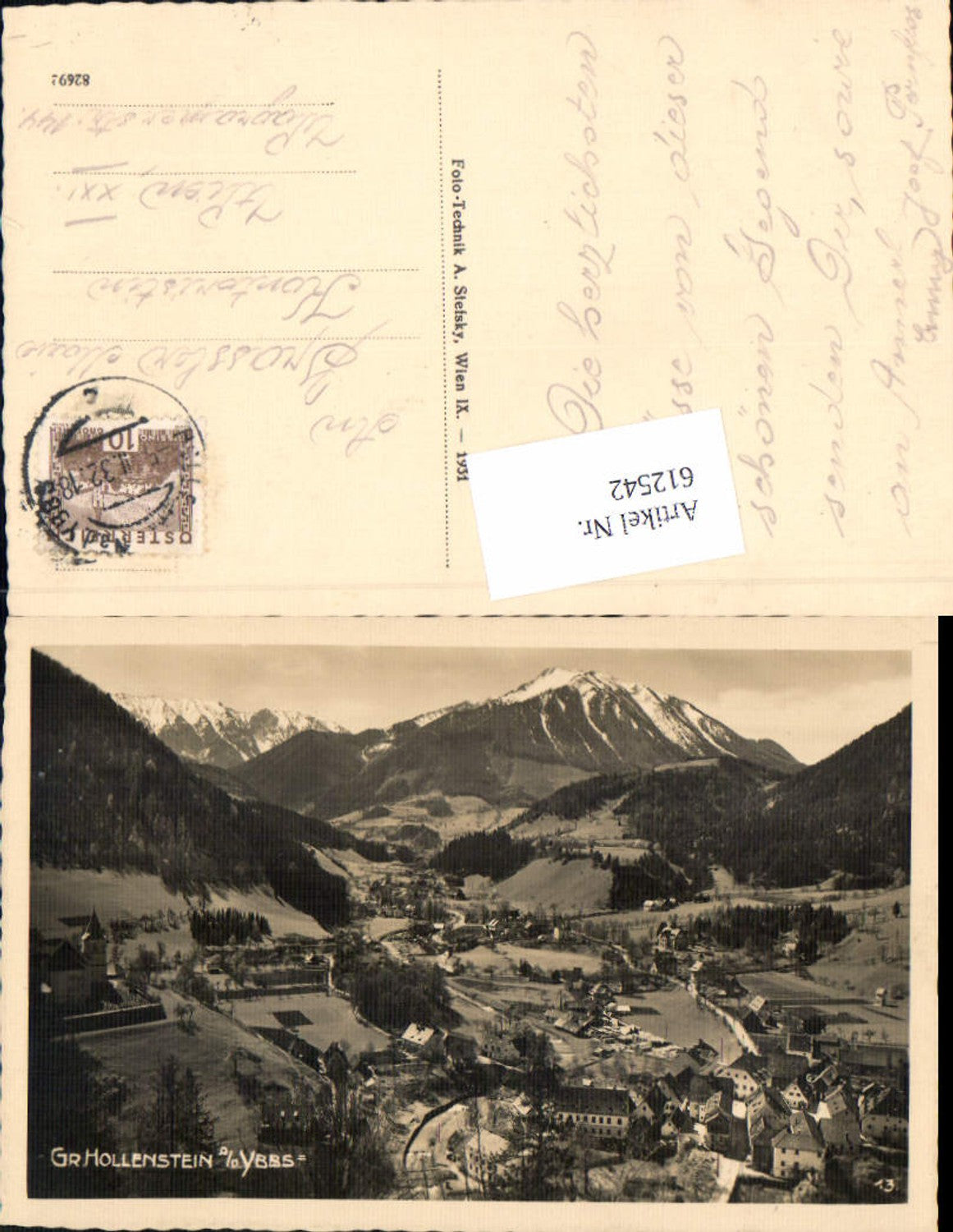 612542,Hollenstein an der Ybbs Gamsstein