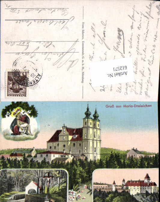 612571,Gruss aus Maria Dreieichen Maria Drei Eichen b. Horn Rosenburg Mold