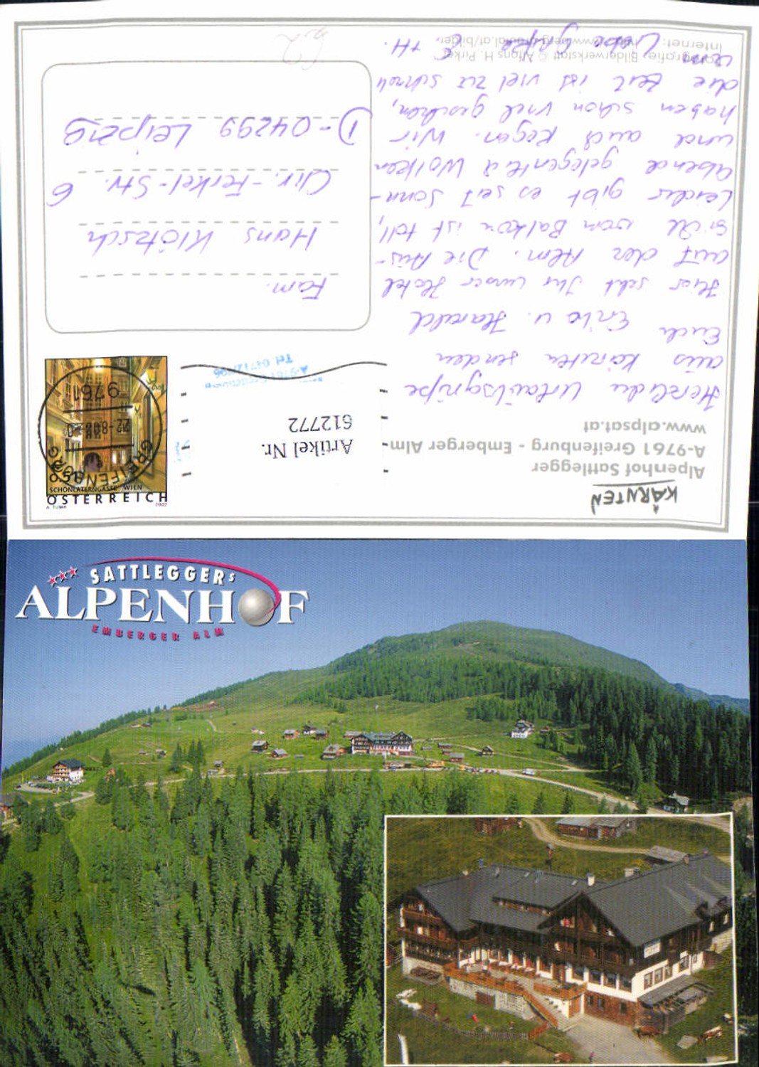 612772,More picture Ak Greifenburg Emberger Alm Alpenhof Sattlegger