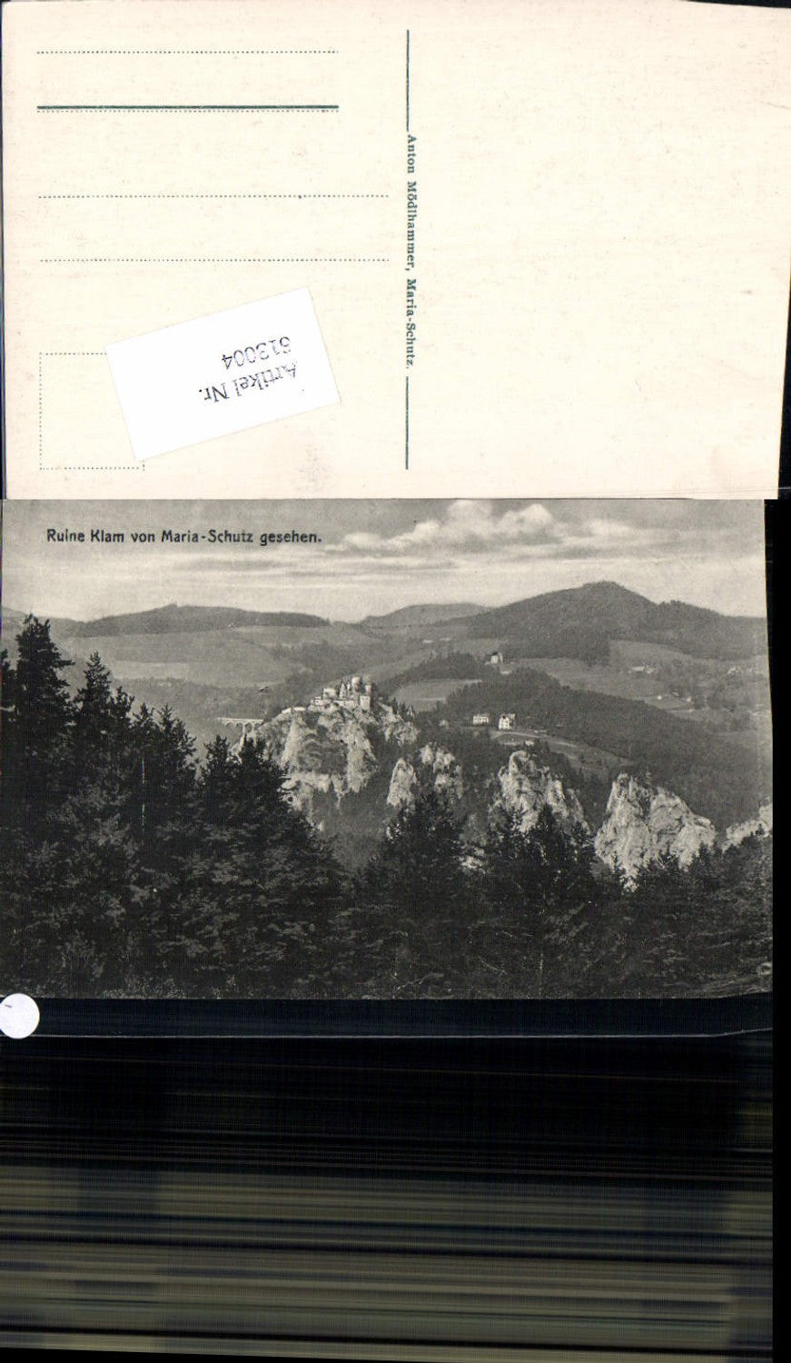 613004,Ruine Klamm Klam Maria Schutz am Semmering