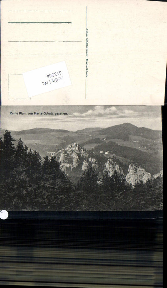 613004,Ruine Klamm Klam Maria Schutz am Semmering