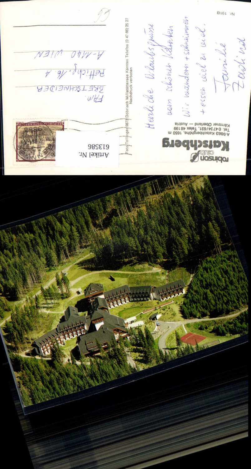 613586,Katschberghöhe Katschberg Robinson Club Rennweg on Katschberg