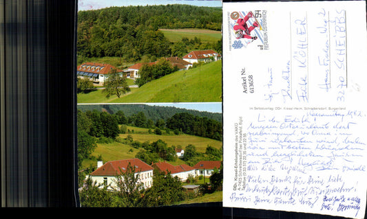 613658,Mehrbild Ak Schreibersdorf Wiesfleck Ddr. Kiesel-Erholungsheim d. VAKÖ