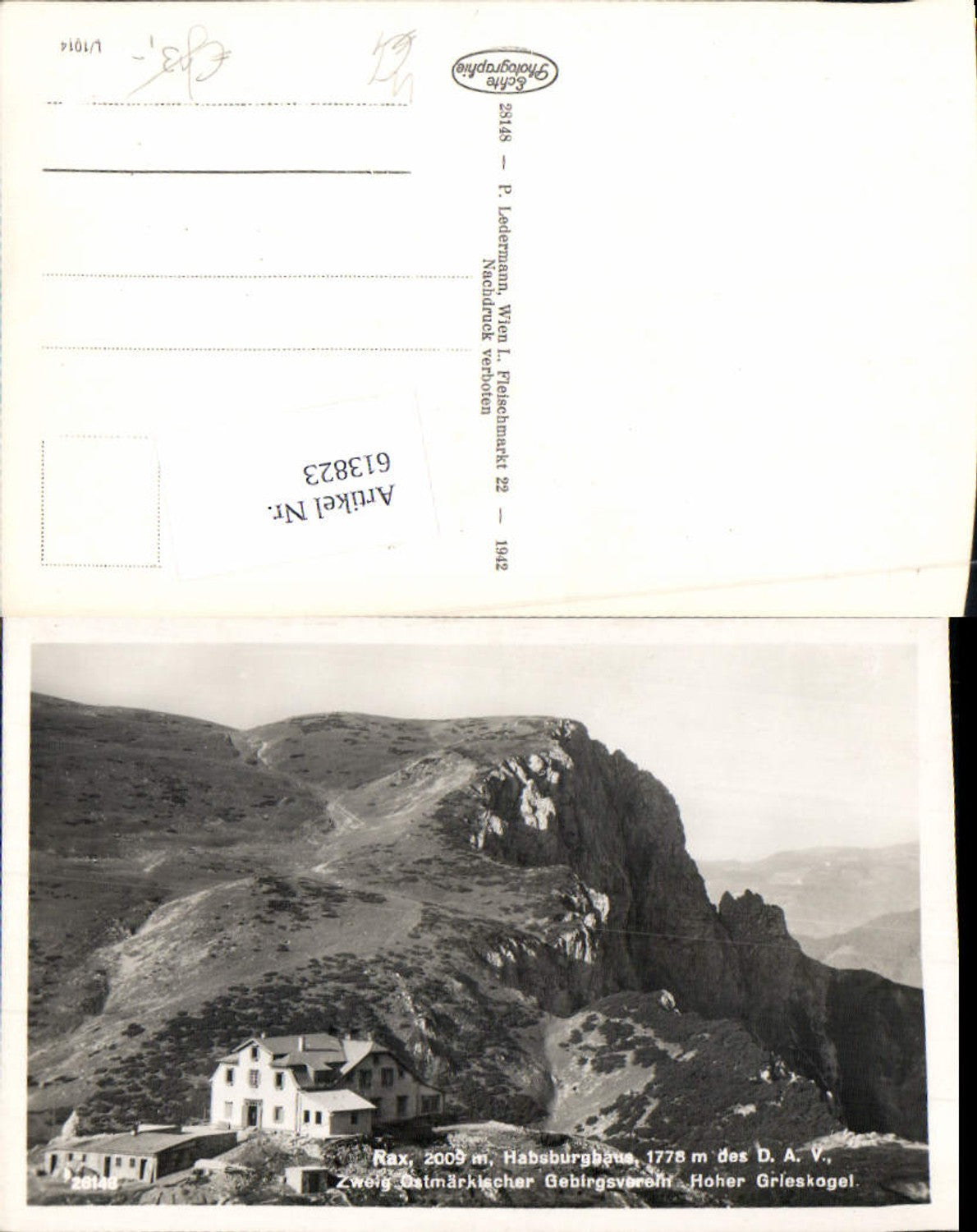 613823,Rax Habsburghaus Reichenau Hirschwang Payerbach