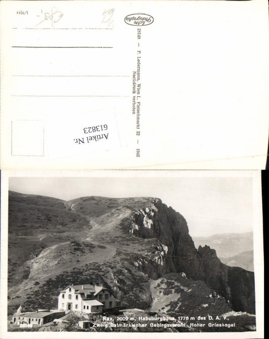 613823,Rax Habsburghaus Reichenau Hirschwang Payerbach