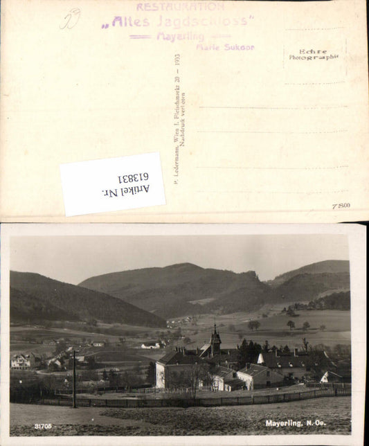 613831,Mayerling bei Baden