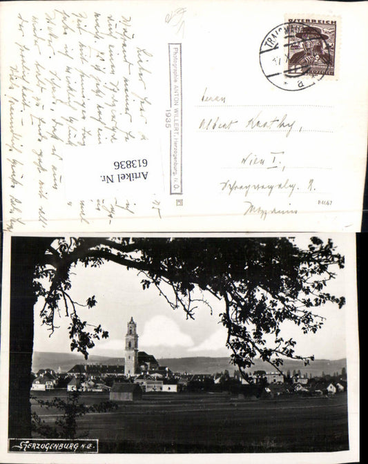 613836,tolle Foto-AK Herzogenburg 1935 pub Photographie Anton Willert Herzogenburg