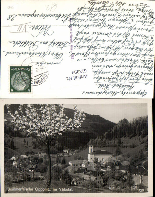 613893,Opponitz an der Ybbs im Ybbstal