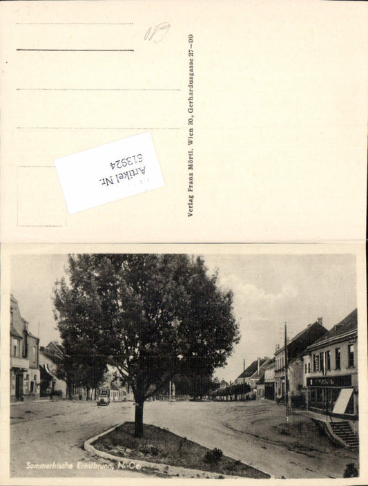 613924,Ernstbrunn Straßenansicht