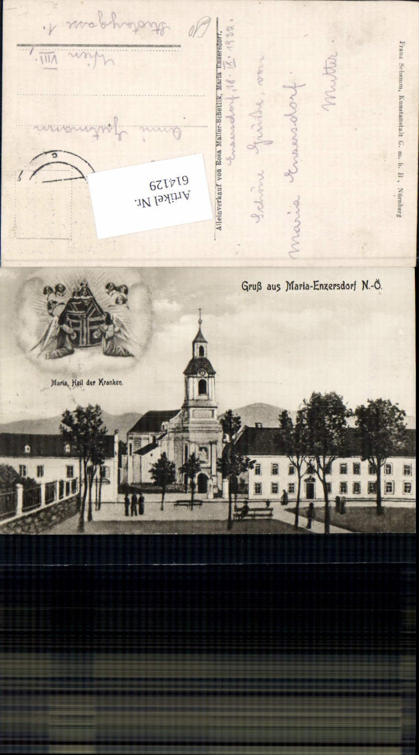 614129,Gruß aus Maria Enzersdorf am Gebirge Gnadenbild pub Franz Schemm