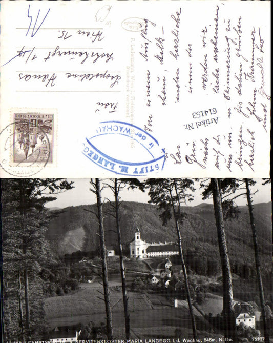614153,Maria Langegg in der Wachau Aggsbach Dorf