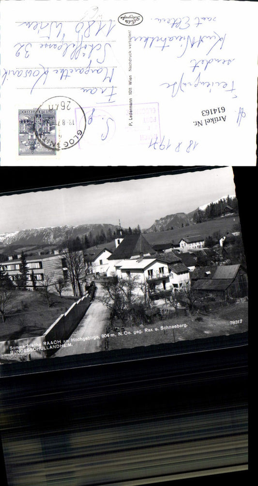 614163,Raach am Hochgebirge Gloggnitz Mönichkirchen