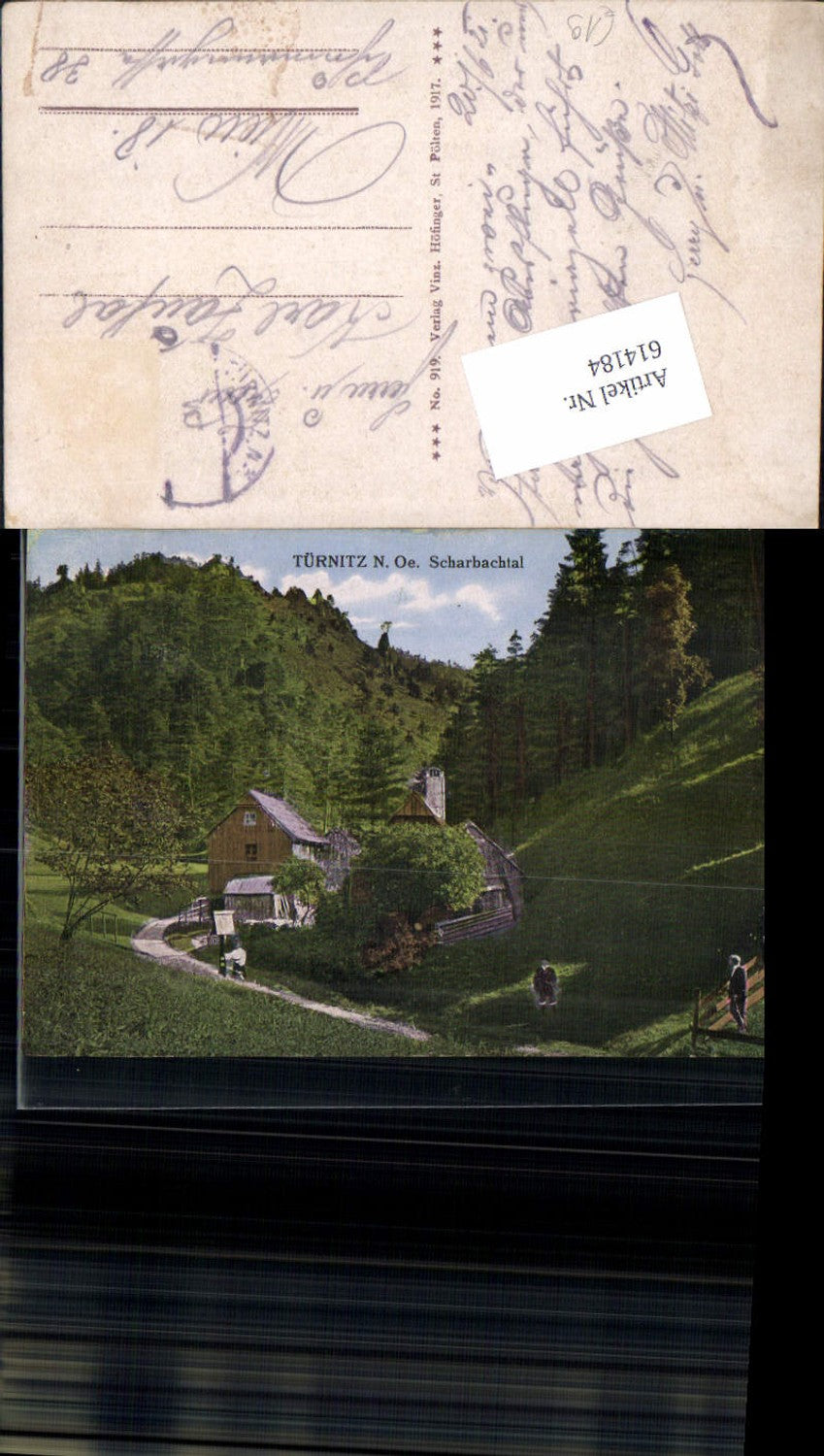 614184,tolle AK Türnitz Scharbachtal