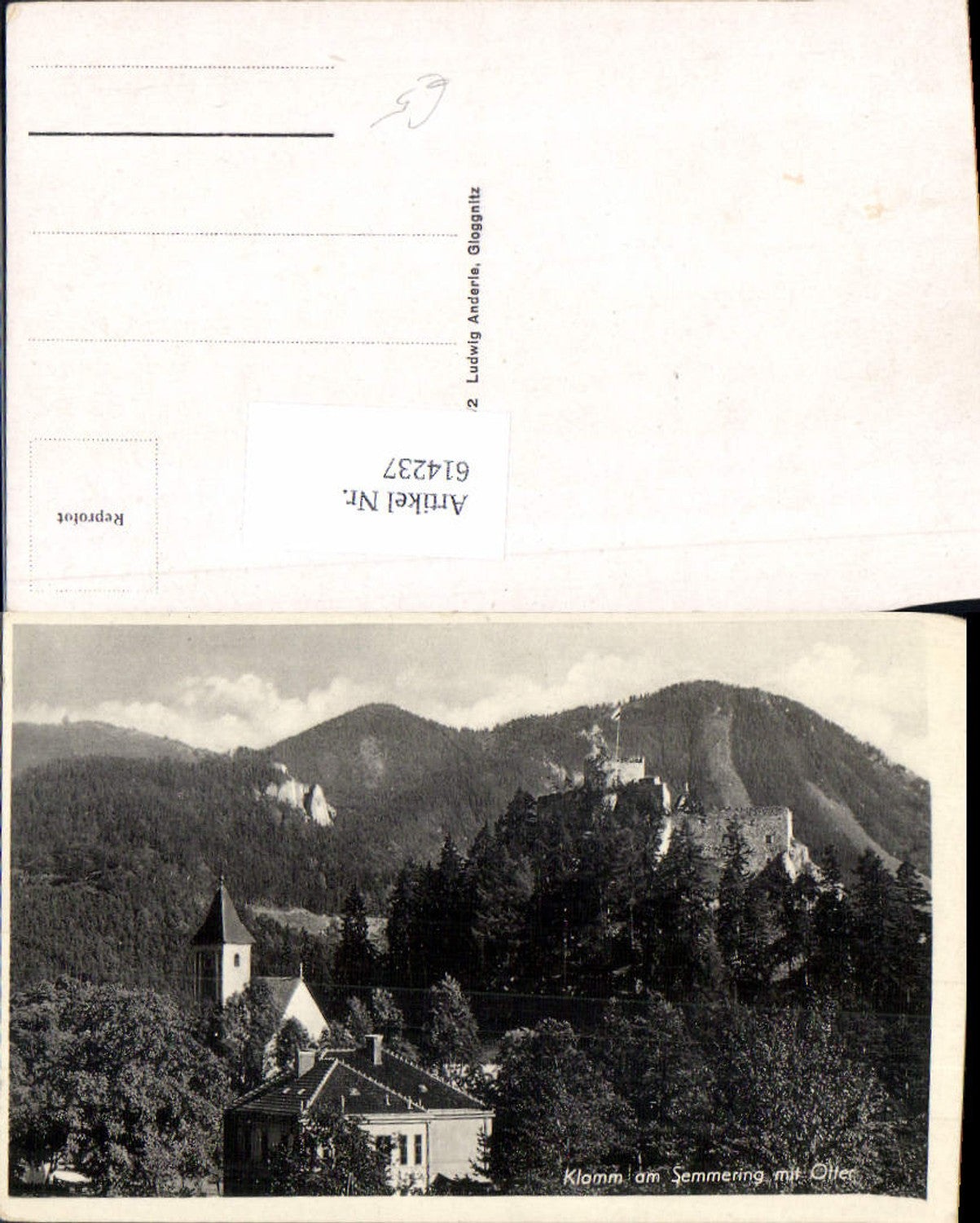 614237, Klamm am Semmering