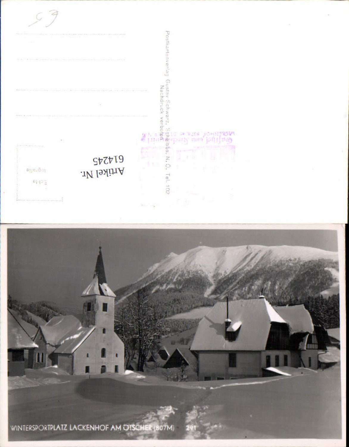 614245,Lackenhof am Ötscher