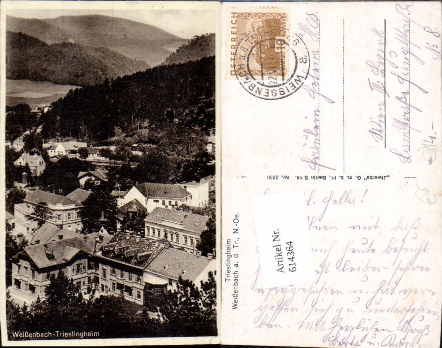 614364,Weißenbach an der Triesting Triestingheim
