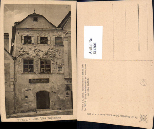 614366,Krems an der Donau Altes Meßnerhaus Michael Böhm pub Saska 42