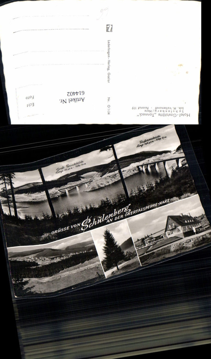 614402,Mehrbild Ak Schulenberg Okertalsperre Altenau i. Harz Gr. Bramkebrücke