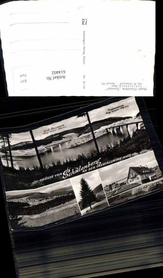 614402,Mehrbild Ak Schulenberg Okertalsperre Altenau i. Harz Gr. Bramkebrücke