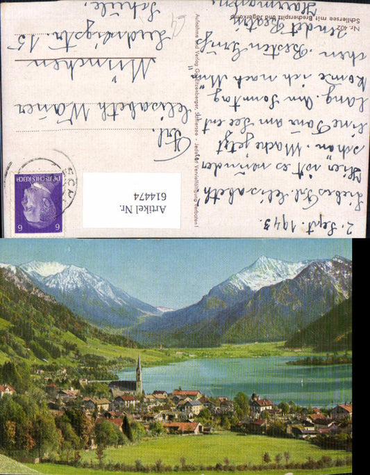 614474, Schliersee with Brecherspitz and Jägerkamp