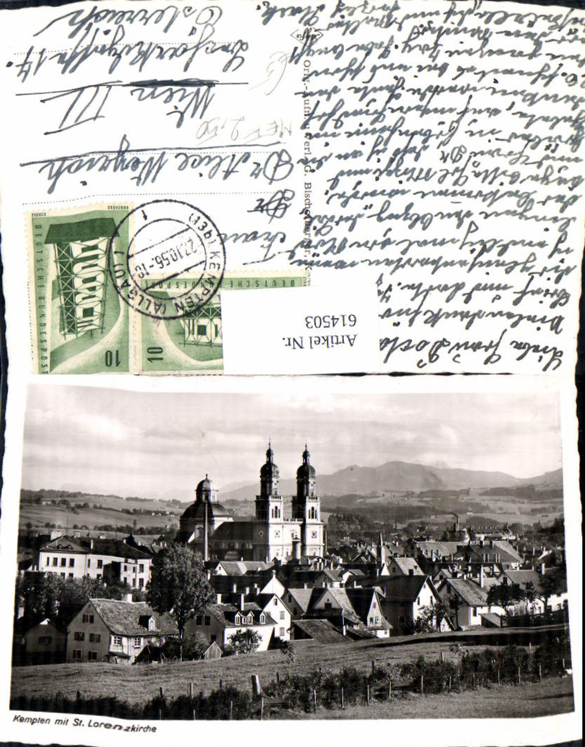 614503,Kempten m. St Lorenzkirche Kirche