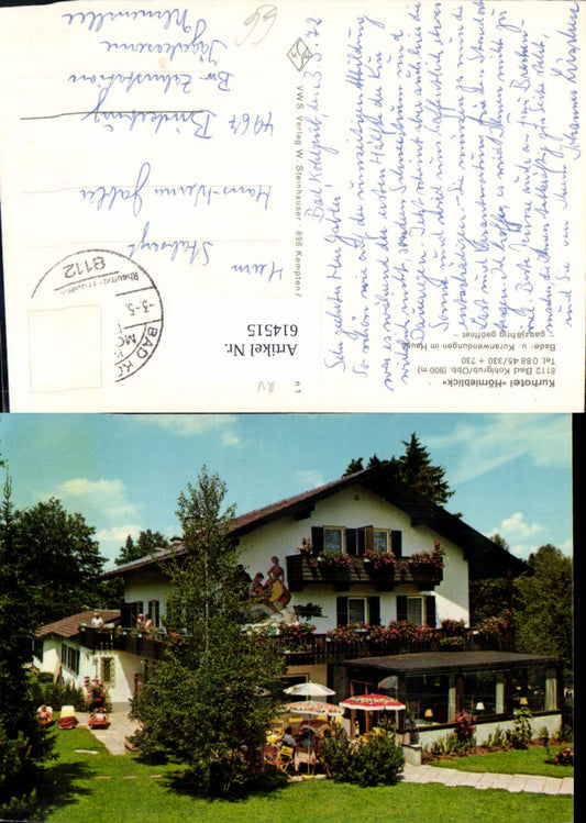 614515, Bad Kohlgrub Kurhotel Hörnleblick