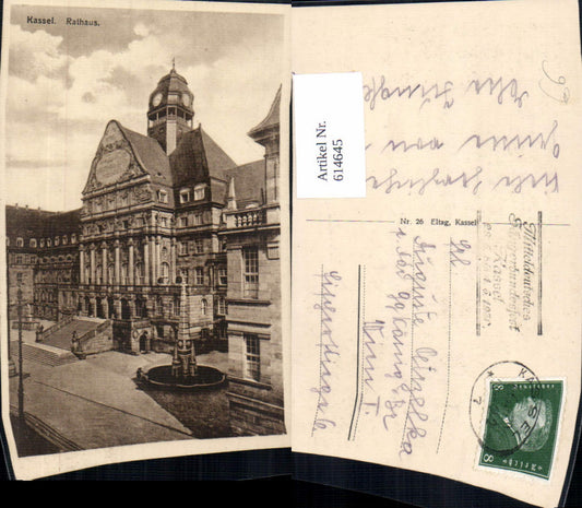 614645,Kassel Rathaus
