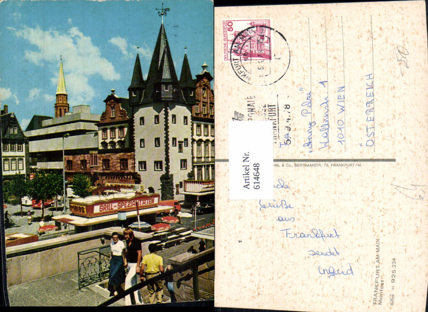 614648,Frankfurt a. Main Mainfest 1978