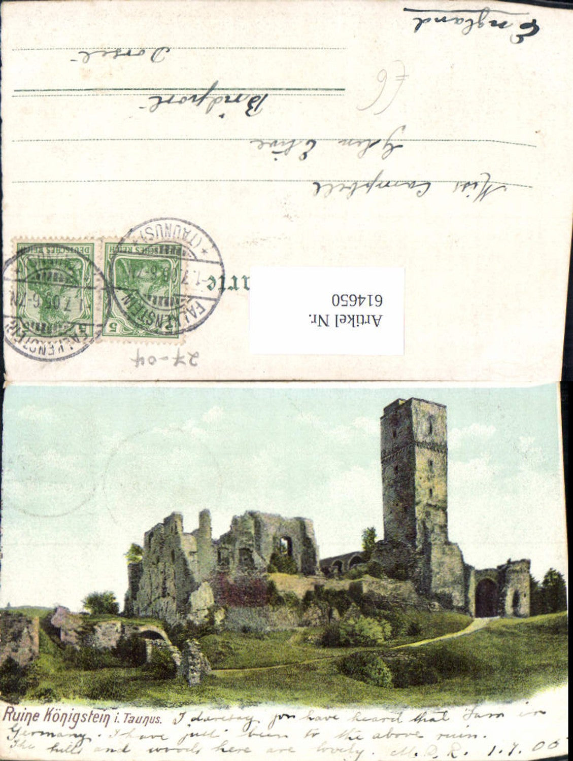 614650,Ruine Königstein i. Taunus