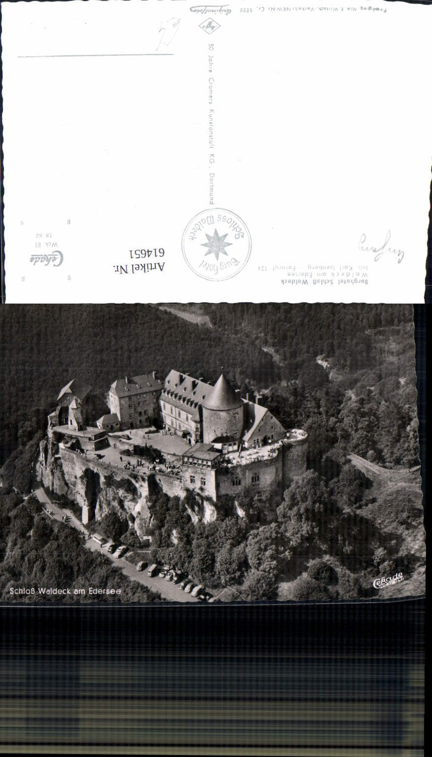 614651,Schloss Waldeck a. Edersee Luftbild