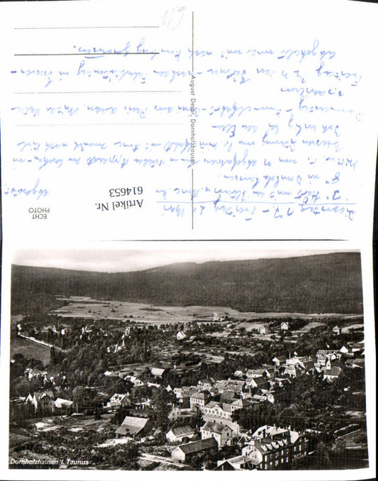 614653,Foto Ak Bad Homburg vor der Höhe Dornholzhausen i. Taunus Ansicht