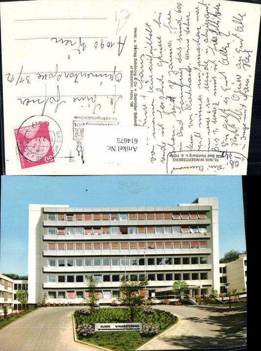 614675,Bad Homburg a. d. Höhe Klinik Wingertsberg