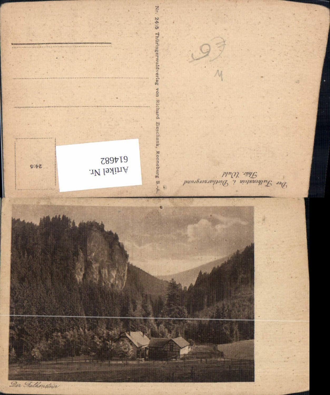 614682, Tambach-Dietharz Falkenstein i. Dietharzergrund Thuringian Forest