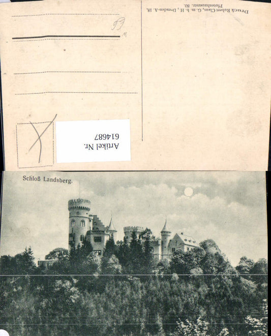 614687, Meiningen, Landsberg Castle, Thuringia