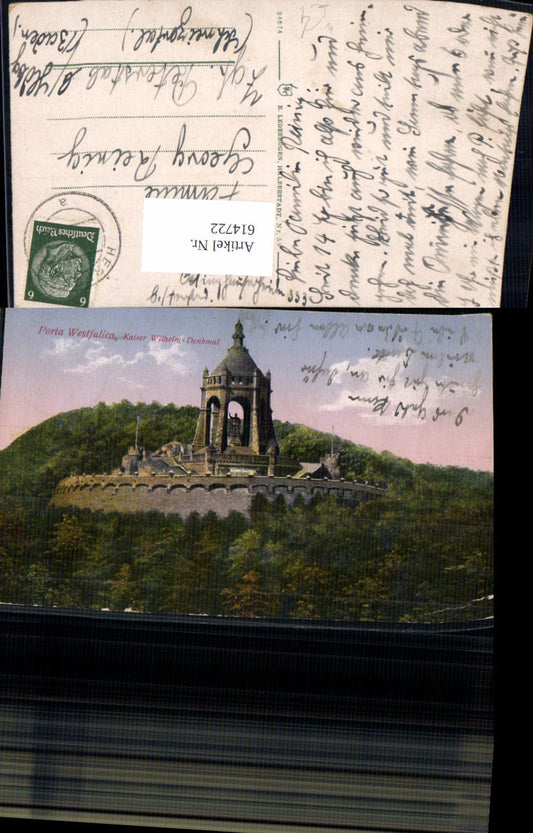 614722,Stadt Porta Westfalica Kaiser-Wilhel-Denkmal