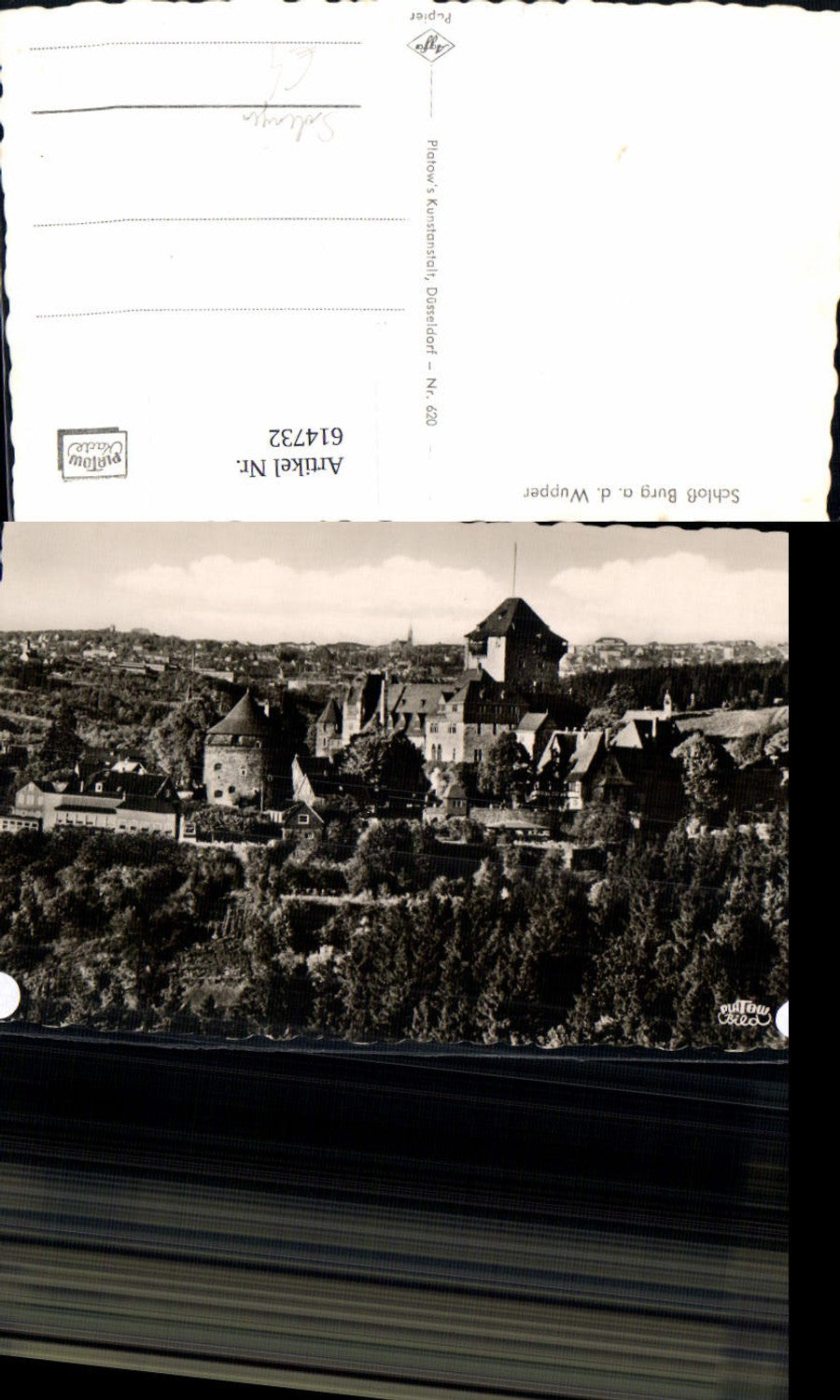 614732,Foto Ak Schloss Burg a. d. Wupper Solingen