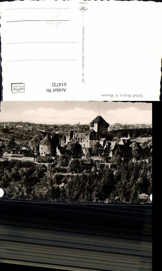 614732,Foto Ak Schloss Burg a. d. Wupper Solingen