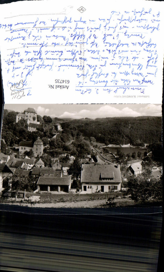 614735,Foto Ak Blankenheim Ahr Ansicht