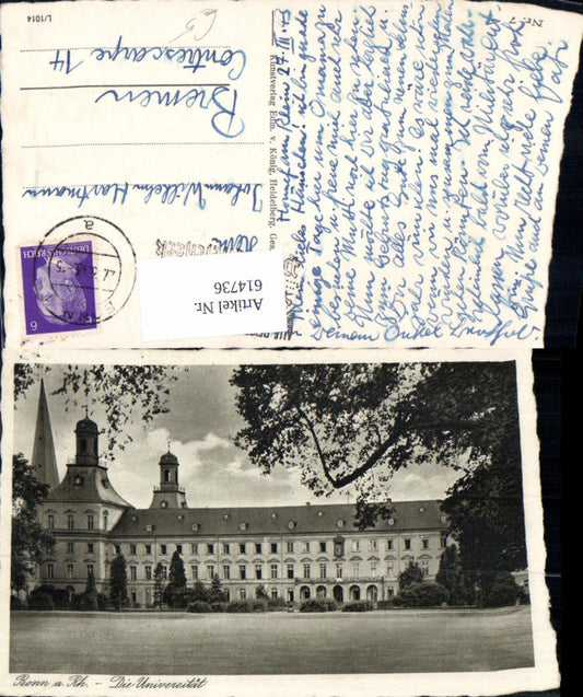 614736,Bonn a. Rhein Universität