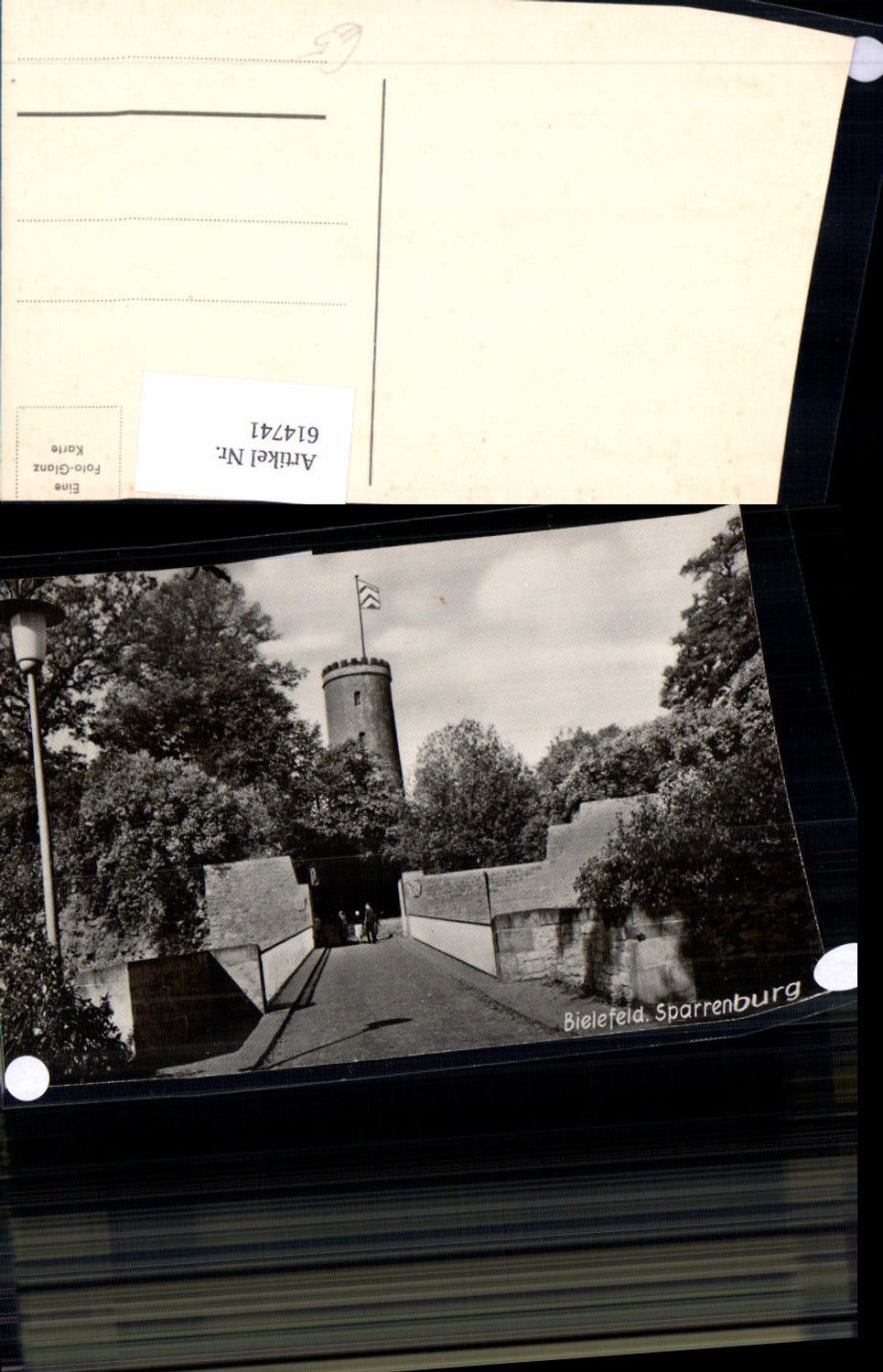 614741,Foto Ak Bielefeld Sparrenburg