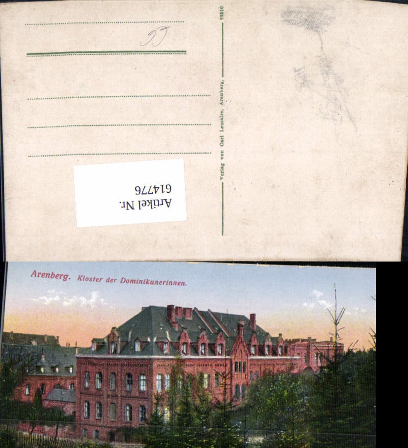 614776,Arenberg Kloster d. Dominikanerinnen