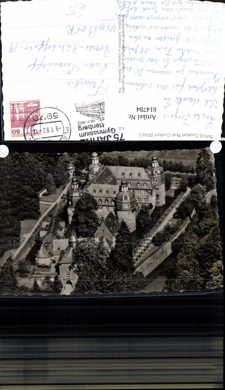 614784,Foto Ak Schloss Crottorf Friesenhagen