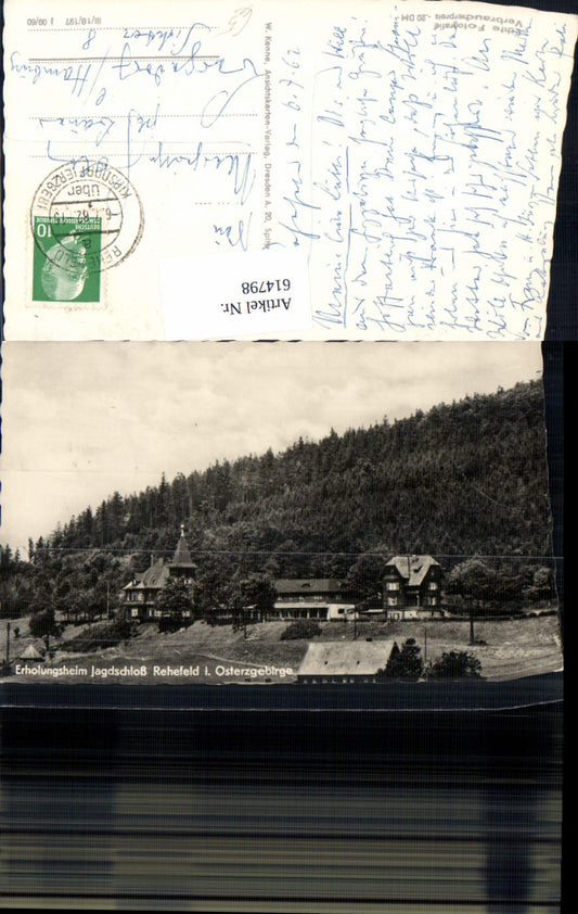 614798,Foto Ak Erholungsheim Jagdschloss Rehefeld i. Osterzgebirge
