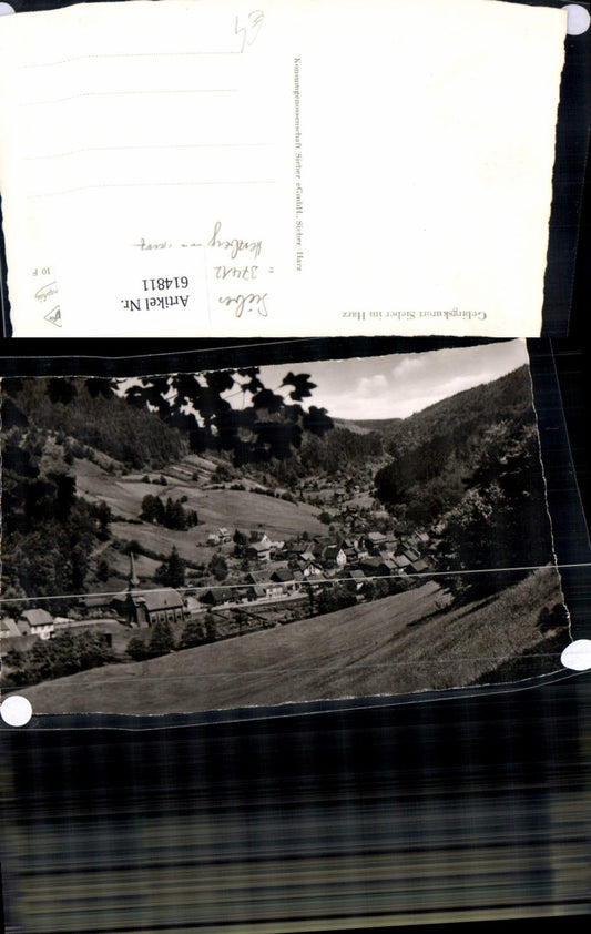 614811,Foto Ak Sieber i. Harz Herzberg am Harz Ansicht