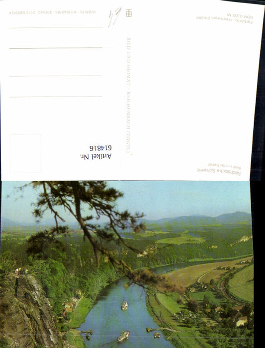 614816,Blick v. d. Bastei Sächsische Schweiz Lohmen