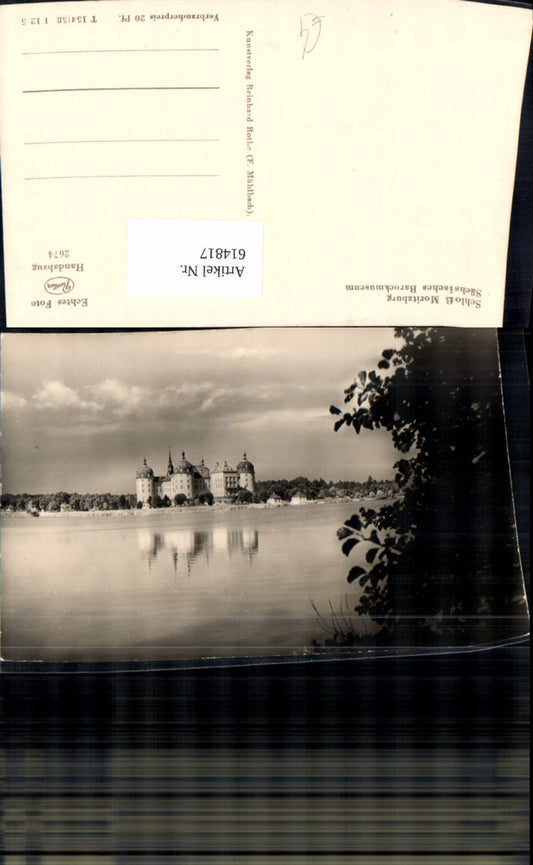 614817,Foto Ak Moritzburg Schloss Moritzburg