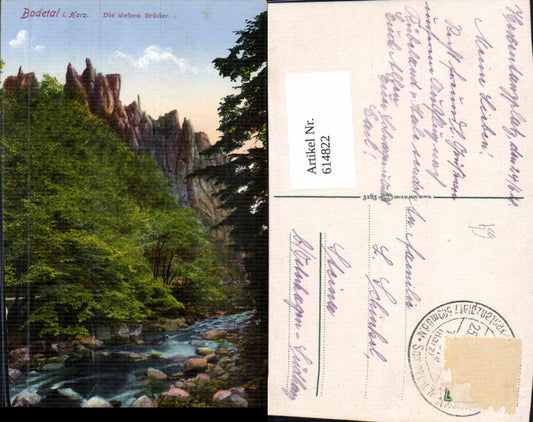 614822,Bodetal i. Harz Die sieben Brüder