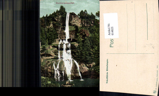 614823,Romkerwasserfall Wasserfall Goslar