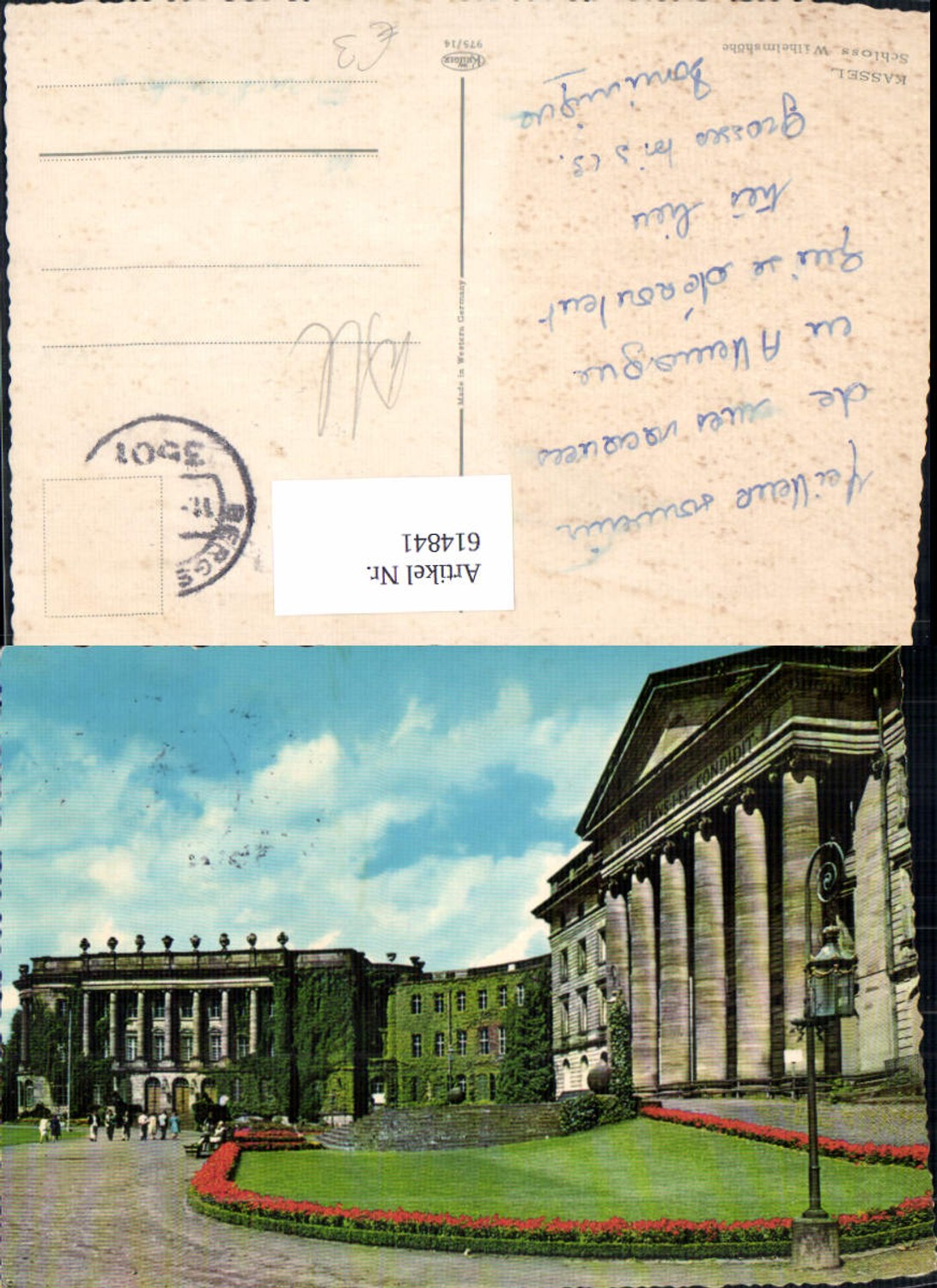 614841,Kassel Schloss Wilhelmshöhe